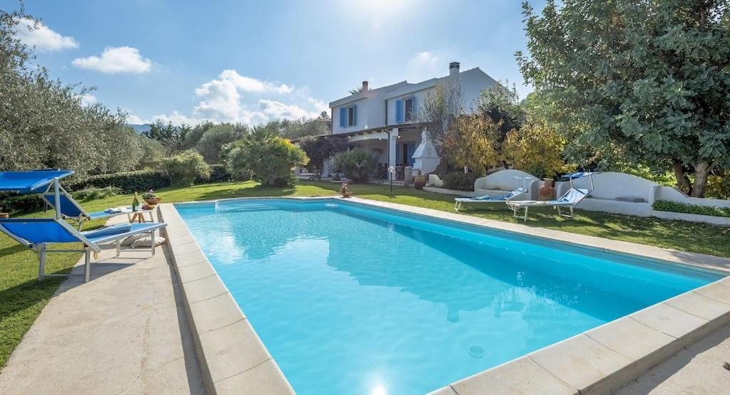 Alghero Villa Josephine Con Piscina E Parco Per 8 Ospiti Exterior foto